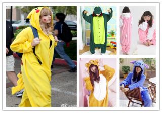  KIGURUMI Dinosaur Kitty Bear Cosplay Costume Pajamas 7style