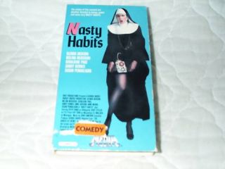 Nasty Habits VHS Glenda Jackson Melina Mercouri Nuns 086112077734