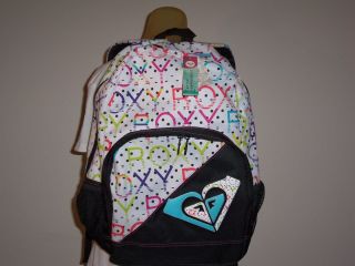 New w Tags Roxy Graphic Laptop Girls Backpack