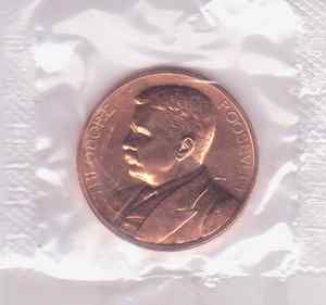 1901 THEODORE ROOSEVELT Presidential Inauguration Commemorative Medal