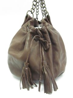 Gerard DAREL Brown Chain Strap Satchel Shoulder Handbag
