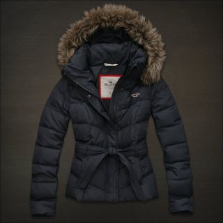 Hollister by Abercrombie Women Grandview Jacket Fur Trim Hood Size XS