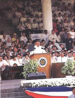 1998 Philippine The Millennium President Joseph Estrada