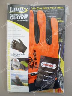 Lindy Fish Handling Fillet Glove Right Hand Protection Size Large / XL