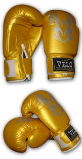 Velo Boxing Gloves Sparring Punching Bag Training Home and Club 10oz