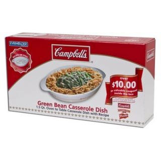 New Campbells Green Bean Casserole Recipe Dish Baking Serving Bowl