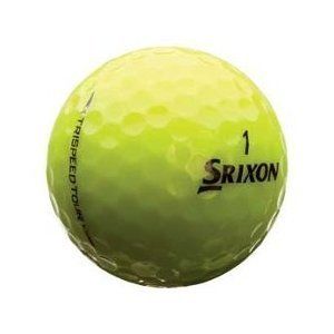 Yellow Srixon Trispeed Golf Balls AAAA One Dozen