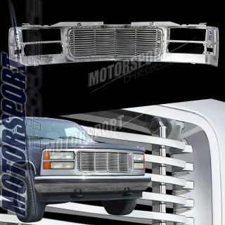 94 99 GMC Suburban Pickup Billet Style Chrome Wave Grille Grill C K