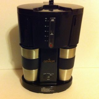 Gevalia WS 02A Automatic Coffee Maker With Two Stainless Thermal
