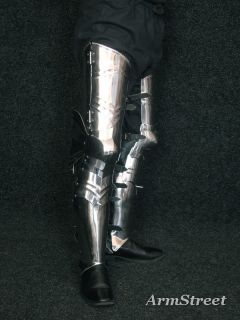 Gothic Leg Legs Greaves Armor SCA Medieval LARP Armour