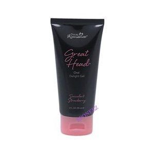 Great Head Oral Favor Gel Pure Romance Strawberry