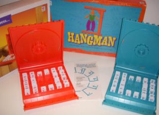Hangman Game Guess Letters for The Word MB 1999 Ed