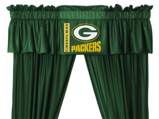 Green Bay Packers 88 x 14 Window Valance Locker Room Collection NFL