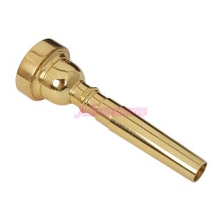 High Quality Trumpet Mouthpiece 7c Gold Plated