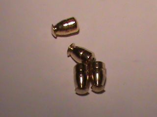 Gold Plated Pin Backs For Lapel Pins Stick Pins etc Rubber Inside Gold