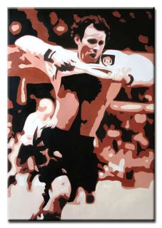 Giggs Football Star Modern Abstract Oil Painting bestbid Shop A86