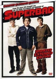 Superbad Unrated Extended Edition New DVD