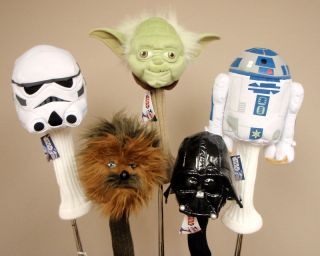 Star Wars Golf Headcovers Set of 5 New