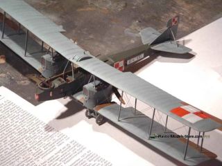 Gotha G IV German Bomber Aircraft WWI 1 72 Roden 011