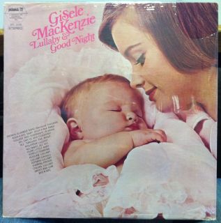 GISELE MACKENZIE lullaby & good night LP Sealed SPC 3185 Vinyl STEREO