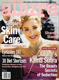 Sharon Stone Allure Magazine 8 99 Gisele Bundchen