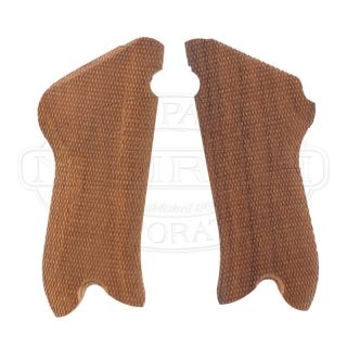 Luger P 08 Replacement Checkered Walnut Grips