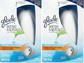 BRAND NEW IN BOX Glade Sense and Spray Clear Springs Motion Sensor