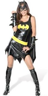 Costumes Teen Lic Batgirl Super Hero Costume Set