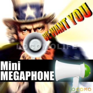 mini megaphone loudspeaker you are looking at one of the world s