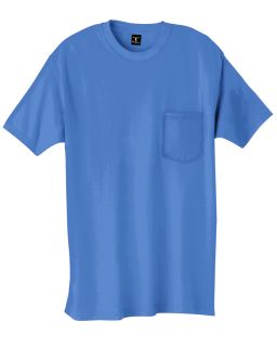Hanes Tshirt Tee Mens Short Sleeve 6 1 oz Beefy T with Pocket Basic