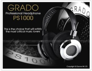 Grado Labs PS1000 Professional Series Stereo Headphones