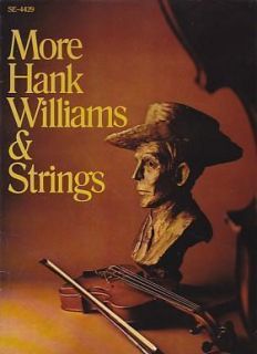 Hank Williams SR More Hank Williams Strings 1966 LP