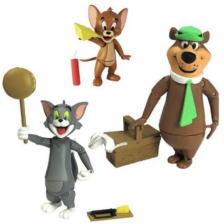 Hanna Barbera Tom Jerry and Yogi Bear Figure in Stock Tom with Mouse