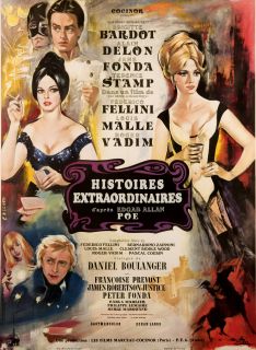 Spirits of The Dead French Grande Orig Movie Poster