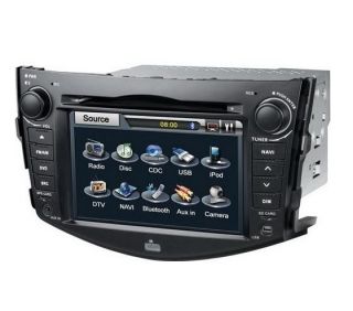  HD 2 Din GPS Car DVD Player Radio Ipod For TOYOTA RAV4 2009 2012 Model