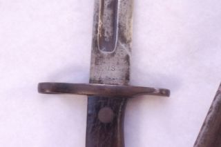 US 1897 Krag Springfield Rifle Bayonet w Scabbard Cartridge Belt