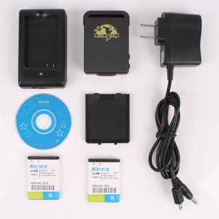 GSM GPS Vehicle Tracker Locator Car with Antenna TF Card Slot New