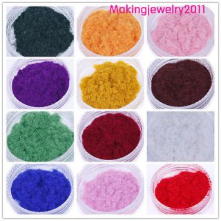  Color Velvet Flocking Powder For Velvet Manicure Nail Art Polish Kit