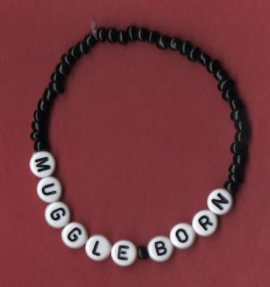 Handmade custom bracelet with choice of caption or personalise with