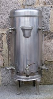 Antique Large Commercial Coffee Pot Urn Samovar Maker Dispenser 31