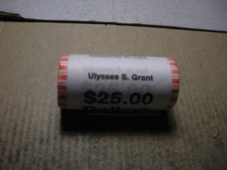 2011 D Ulysses s Grant Uncirculated $25 Roll H T