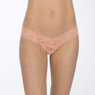 low rise thong from hanky panky ultrasoft and stretchy lace style is