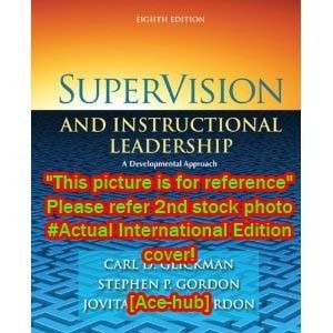 Supervision Instructional Leadership by Glickman 8th 0205625037