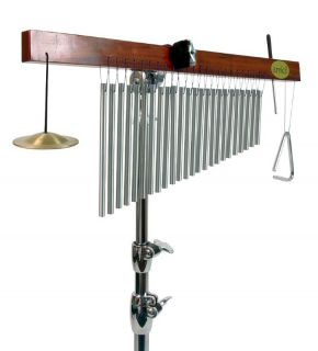 Amici 24 Bar Chime Wind Chimes with Triangle and Mini Cymbal