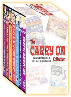The Carry On Collection DVD, 2002, 7 Disc Set