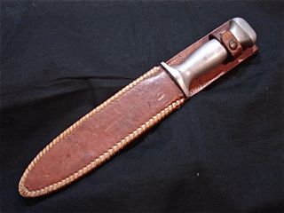  Theatre Made Fighting Knife Identified to Colonel J D Grannis