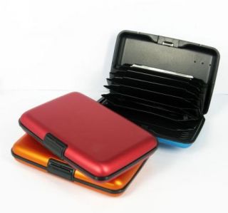  RFID Credit Card Safe Wallet Case Hard Cover Holder