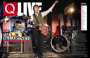 when Pauk McCartney performed an intimate 300 capacity lunchtime show
