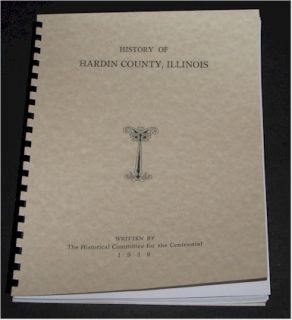 Hardin Co Illinois Elizabethtown IL History Centennial