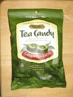 Green Tea Latte Hard Candy Infused With Authentic Green Tea Extract